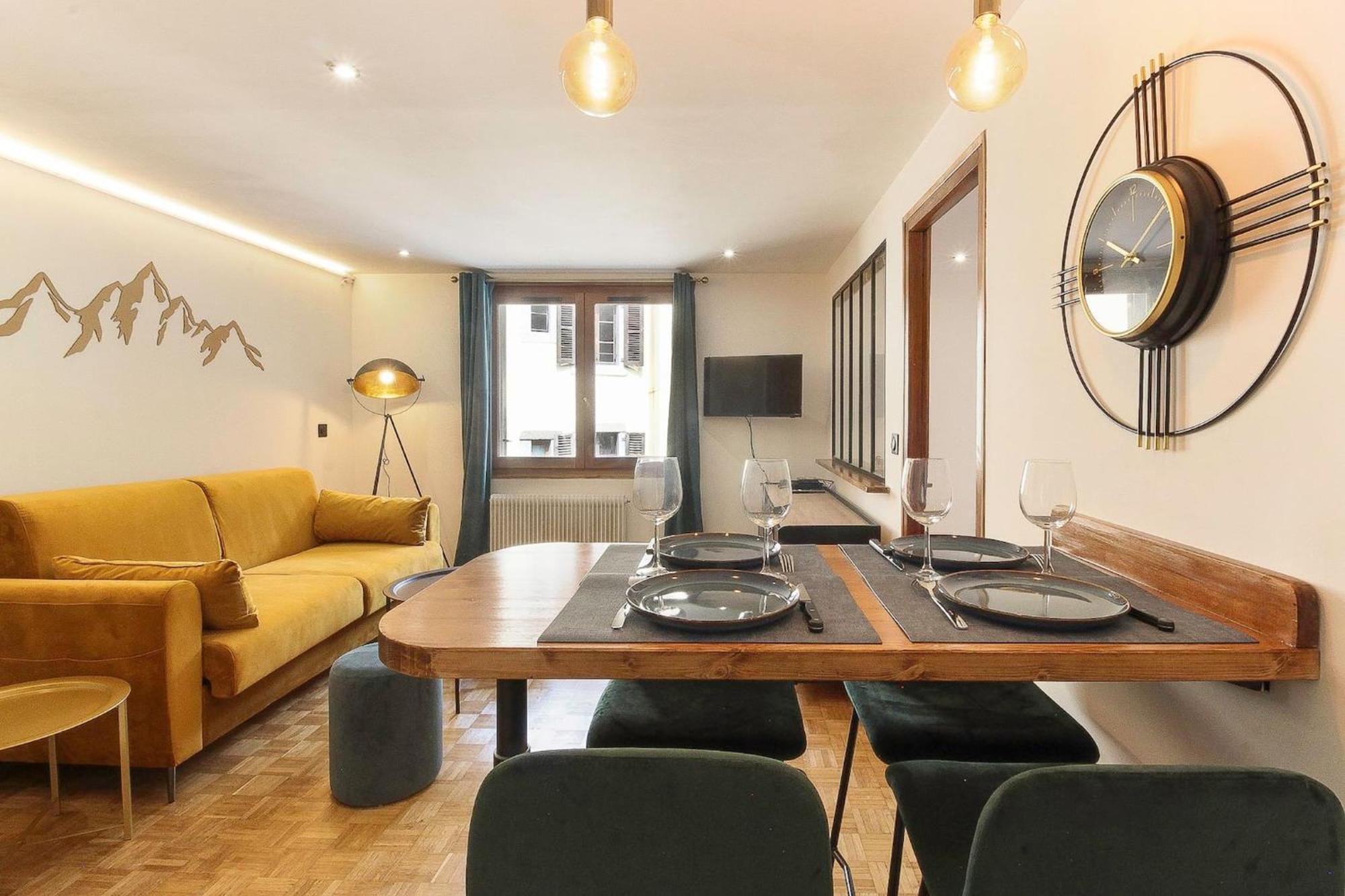 Bellevarde Apt - Newly Renovated - Central - Beside Tmb Start/End Les Houches Ngoại thất bức ảnh
